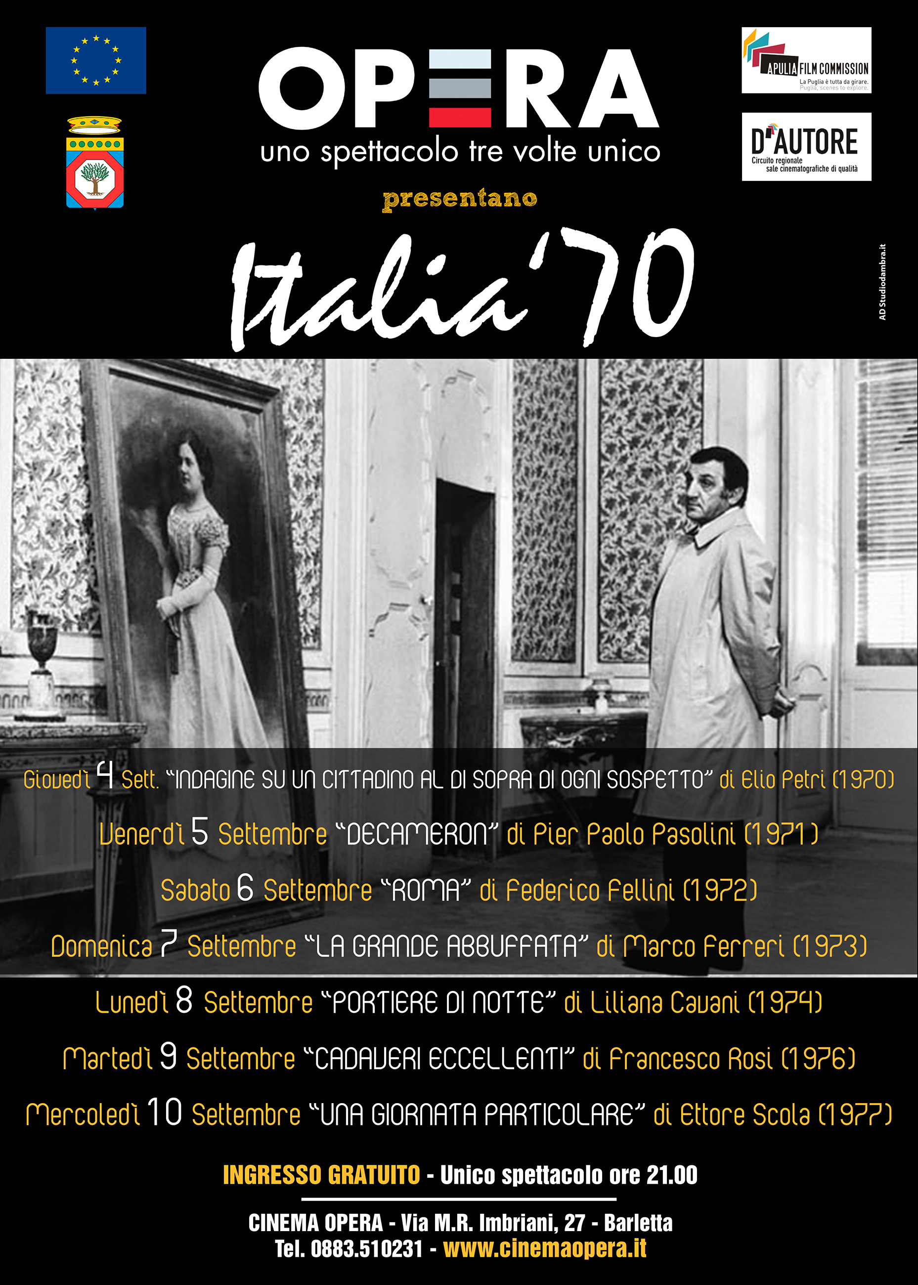 Italia ’70 a Barletta